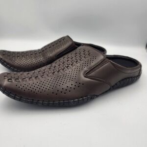 Dover‎ Brown Men's Mules Weaved